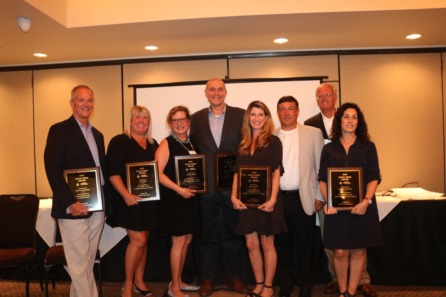 The Rotary Club of Ponte Vedra Beach and Ponte Vedra Recorder celebrated their 30th anniversary of honoring local community heroes by naming seven more as part of the 2022 class.